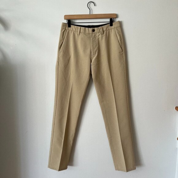 Bonobos Golf Slim Leg Stretch Chino Pants Tan Men's Size 31x32 - Picture 1 of 11